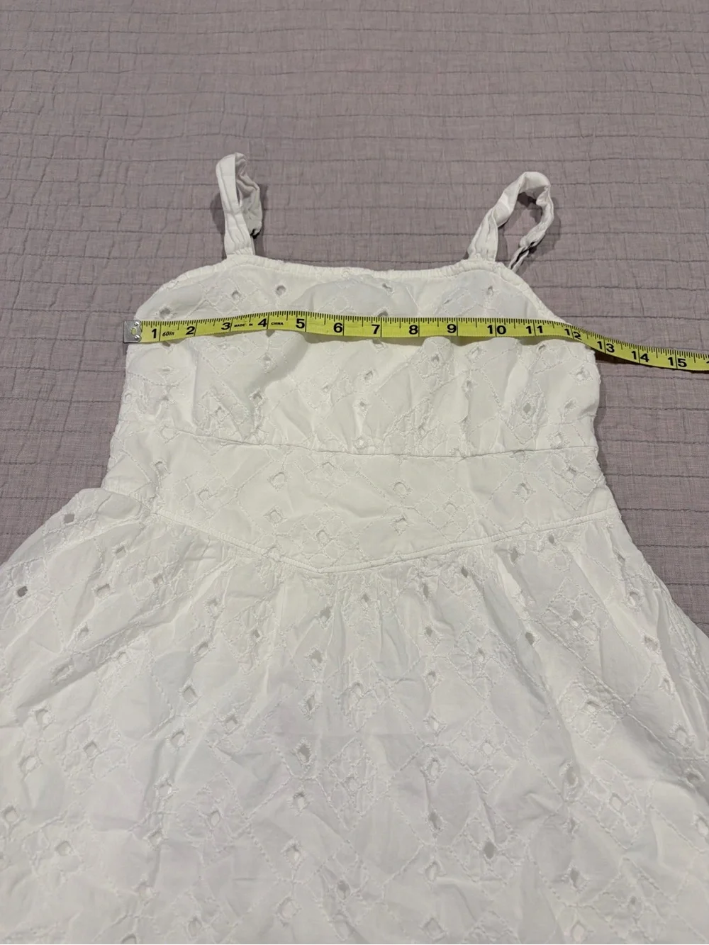 abercrombie kids White Eyelet Sundress